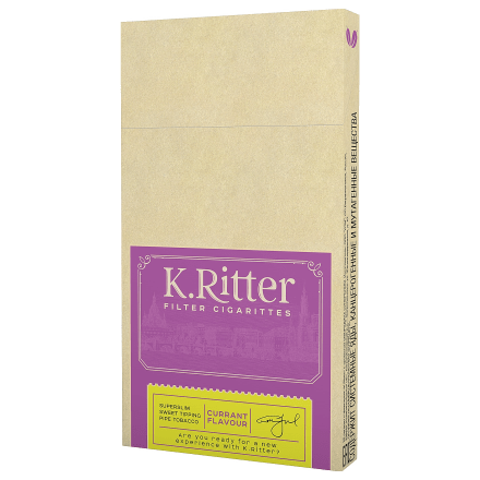 Сигариты K.Ritter - Currant SuperSlim (Смородина​​, 20 штук) купить в Тюмени