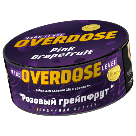 Табак Overdose - Pink Grapefuit (Розовый Грейпфрут, 25 грамм) купить в Тюмени