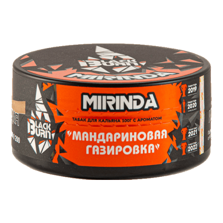 Табак BlackBurn - Mirinda (Мандариновая Газировка, 100 грамм) купить в Тюмени