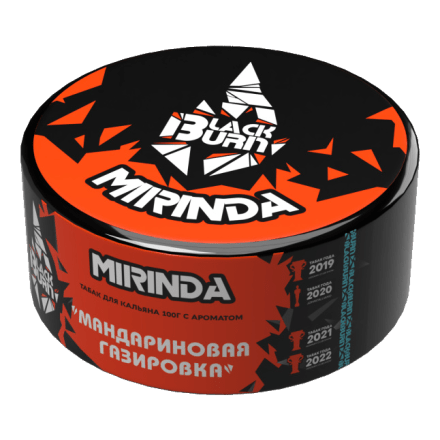 Табак BlackBurn - Mirinda (Мандариновая Газировка, 100 грамм) купить в Тюмени