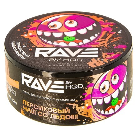 Табак Rave by HQD - Персиковый Чай со Льдом (25 грамм) купить в Тюмени
