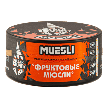 Табак BlackBurn - Muesli (Фруктовые Мюсли, 100 грамм) купить в Тюмени