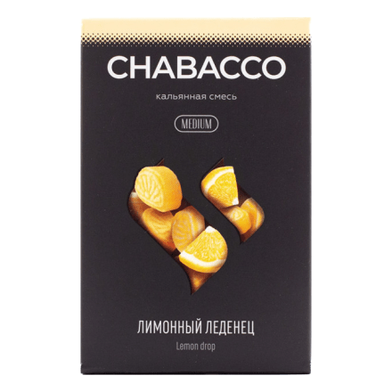 Смесь Chabacco MIX MEDIUM - Lemon Drop (Лимонный Леденец, 50 грамм) купить в Тюмени