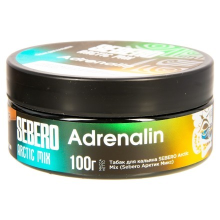 Табак Sebero Arctic Mix - Adrenalin (Адреналин, 100 грамм) купить в Тюмени
