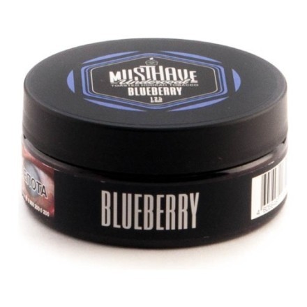 Табак Must Have - Blueberry (Черника, 125 грамм) купить в Тюмени