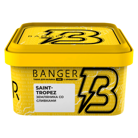 Табак Banger - Saint-Tropez (Земляника со Сливками, 200 грамм) купить в Тюмени