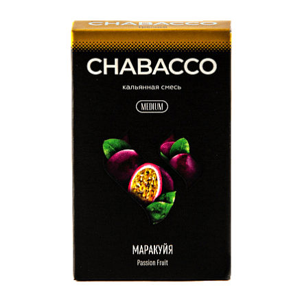 Смесь Chabacco MEDIUM - Passion Fruit (Маракуйя, 50 грамм) купить в Тюмени