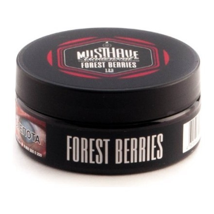 Табак Must Have - Forest Berries (Лесные Ягоды, 125 грамм) купить в Тюмени