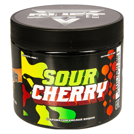 Табак Duft - Sour Cherry (Кислая Вишня, 200 грамм) купить в Тюмени