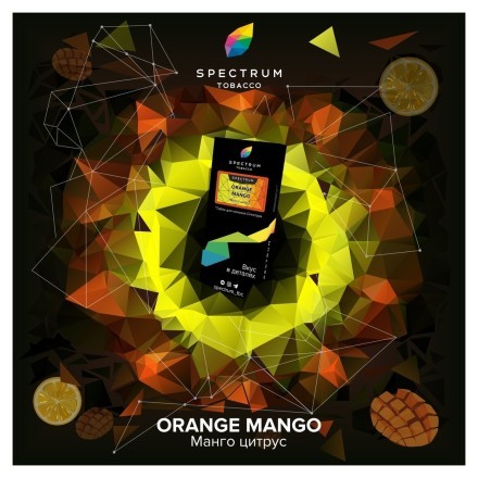 Табак Spectrum Hard - Orange Mango (Манго Цитрус, 40 грамм) купить в Тюмени