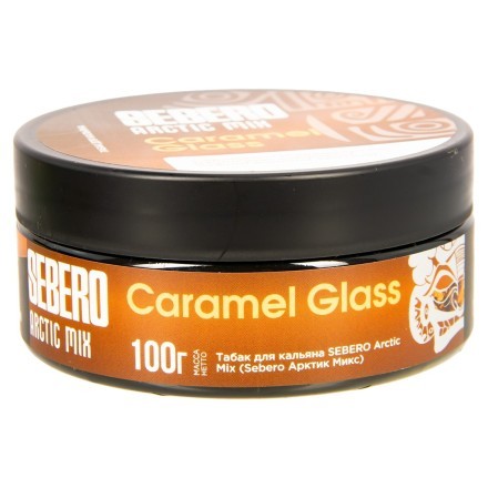 Табак Sebero Arctic Mix - Caramel Glass (Карамел Гласс, 100 грамм) купить в Тюмени