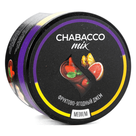 Смесь Chabacco MIX MEDIUM - Pink Jam (Фруктово-Ягодный Джем, 50 грамм) купить в Тюмени