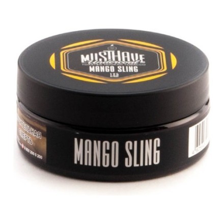 Табак Must Have - Mango Sling (Манго с Пряностями, 125 грамм) купить в Тюмени