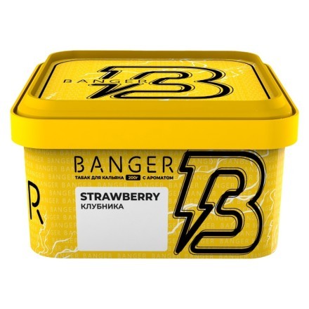 Табак Banger - Strawberry (Клубника, 200 грамм) купить в Тюмени