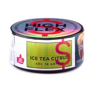 Табак High Flex - Ice Tea Citrus (Айс Ти Цитрус, 20 грамм) купить в Тюмени