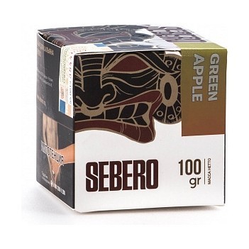 Табак Sebero - Green Apple (Зеленое Яблоко, 100 грамм) купить в Тюмени