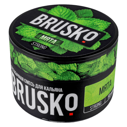 Смесь Brusko Strong - Мята (50 грамм) купить в Тюмени