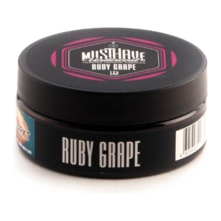 Табак Must Have - Ruby Grape (Рубиновый Виноград, 125 грамм) купить в Тюмени