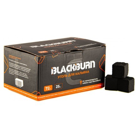 Уголь BlackBurn (25 мм, 72 кубика) купить в Тюмени
