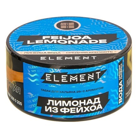 Табак Element Вода - Feijoa Lemonade NEW (Лимонад из Фейхоа, 25 грамм) купить в Тюмени