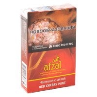 Табак Afzal - Red Cherry Mint (Черешня с Мятой, 40 грамм) — 