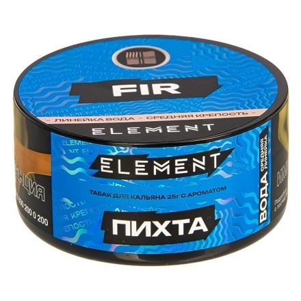 Табак Element Вода - Fir NEW (Пихта, 25 грамм) купить в Тюмени
