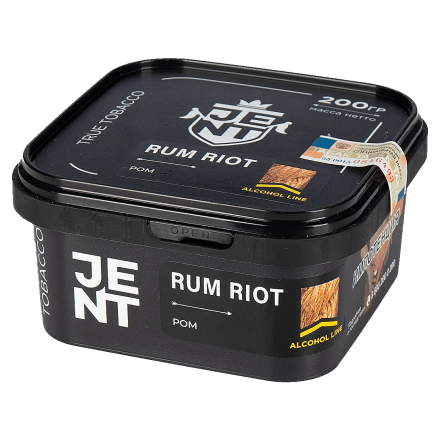 Табак Jent - Rum Riot (Ром, 200 грамм) купить в Тюмени