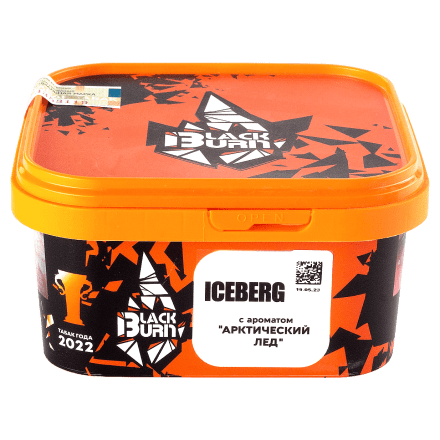 Табак BlackBurn - Iceberg (Арктический Лёд, 200 грамм) купить в Тюмени