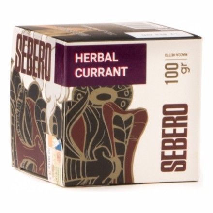 Табак Sebero - Herbal currant (Ревень и Смородина, 100 грамм) купить в Тюмени