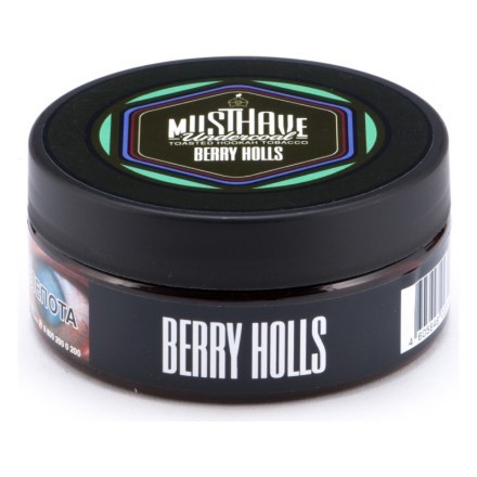 Табак Must Have - Berry Holls (Ягодный Холлс, 125 грамм) купить в Тюмени
