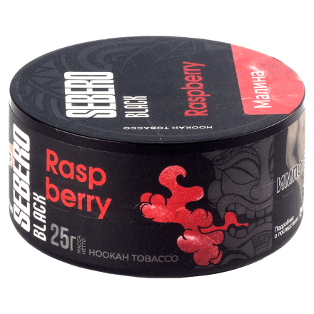 Табак Sebero Black - Raspberry (Малина, 25 грамм) купить в Тюмени