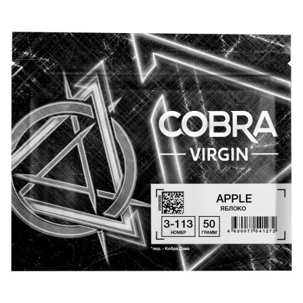 Смесь Cobra Virgin - Apple (3-113 Яблоко, 50 грамм) купить в Тюмени