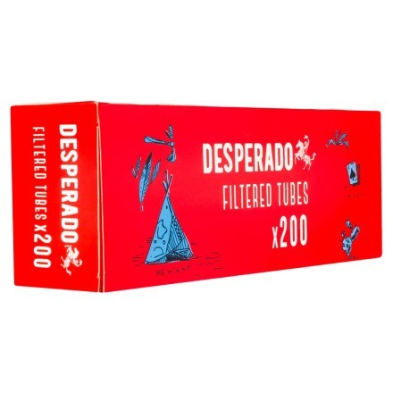 Гильзы сигаретные Desperado - 84x15 мм (200 штук) купить в Тюмени
