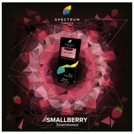 Табак Spectrum Hard - Smallberry (Земляника, 40 грамм) купить в Тюмени