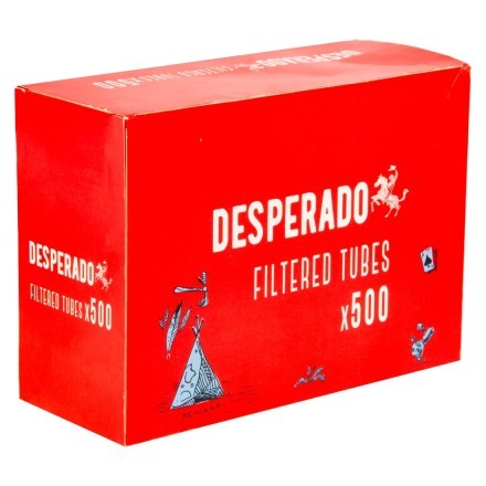 Гильзы сигаретные Desperado - 84x15 мм (500 штук) купить в Тюмени