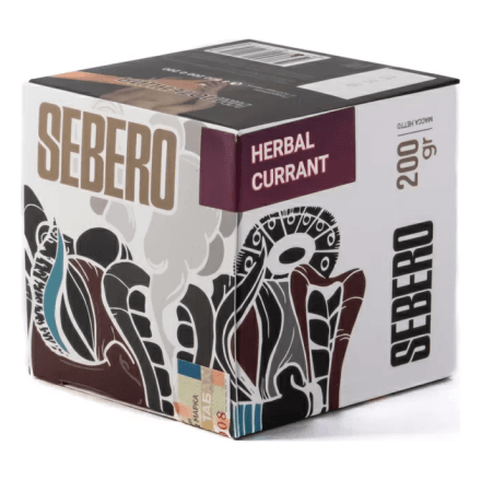 Табак Sebero - Herbal currant (Ревень и Смородина, 200 грамм) купить в Тюмени