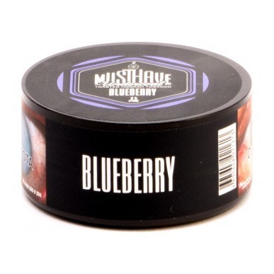 Табак Must Have - Blueberry (Черника, 25 грамм) купить в Тюмени