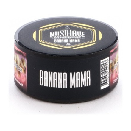 Табак Must Have - Banana Mama (Банана Мама, 25 грамм) купить в Тюмени