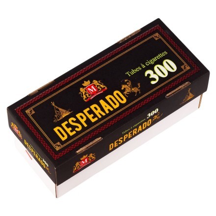Гильзы сигаретные Desperado - 84x15 мм (карт. коробка, 300 штук) купить в Тюмени