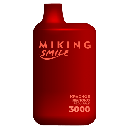 MIKING - Red Apple (Красное Яблоко, 3000 затяжек) купить в Тюмени