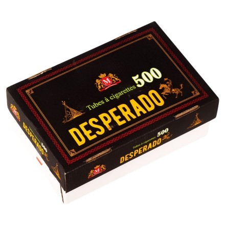 Гильзы сигаретные Desperado - 84x15 мм (карт. коробка, 500 штук) купить в Тюмени
