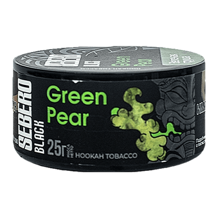 Табак Sebero Black - Green Pear (Зелёная Груша, 25 грамм) купить в Тюмени