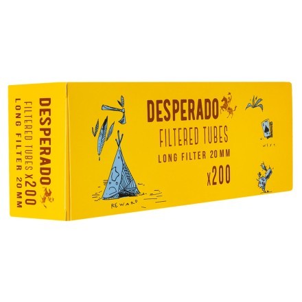 Гильзы сигаретные Desperado - Extra Long 84x25 мм (200 штук) купить в Тюмени