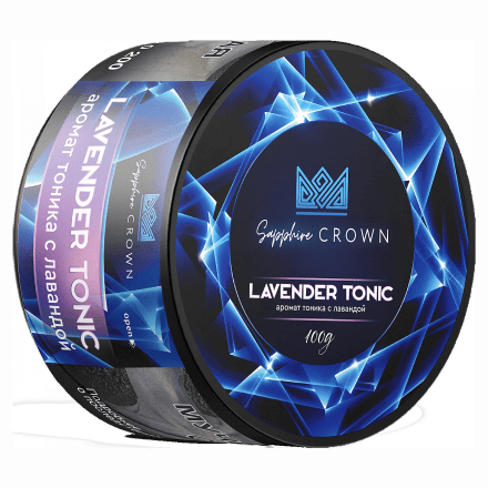 Табак Sapphire Crown - Lavender Tonic (Тоник с Лавандой, 100 грамм) купить в Тюмени