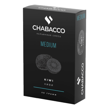 Смесь Chabacco MEDIUM - Kiwi (Киви, 50 грамм) купить в Тюмени