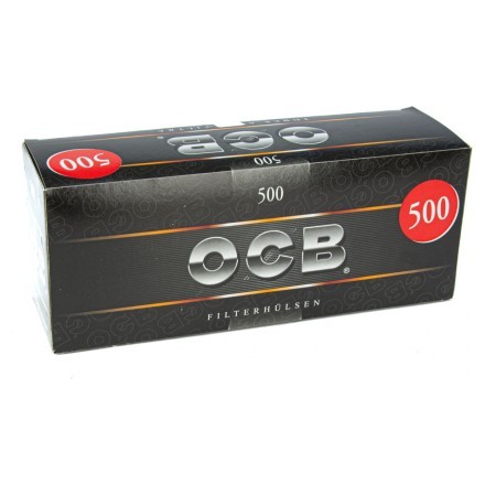 Гильзы сигаретные OCB - Black (500 штук) купить в Тюмени