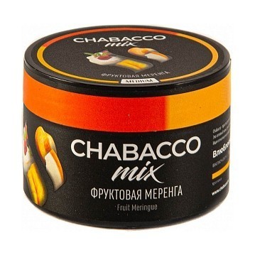 Смесь Chabacco MIX MEDIUM - Fruit Meringue (Фруктовая Меренга, 50 грамм) купить в Тюмени