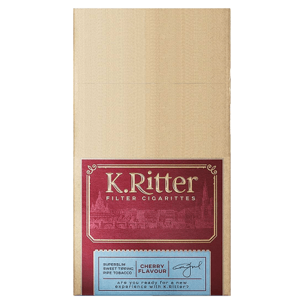 Сигариты K.Ritter - Cherry SuperSlim (Вишня, 20 штук) купить в Тюмени