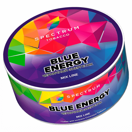 Табак Spectrum Mix Line - Blue Energy (Черничный Энергетик, 25 грамм) купить в Тюмени