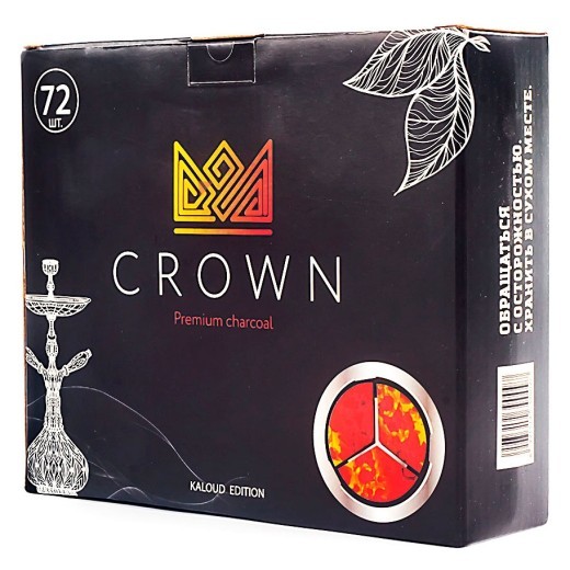 Уголь Crown Kaloud Mercy (Калод, 72 штуки) — 